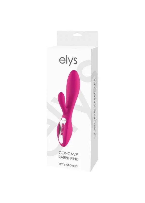 wibrator-vibratore-rabbit-elys-concave-rabbit-pink