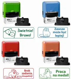 pieczatki-nauczyciela-z-kotkami-oceny-obrazkowe-motywacja-zestaw-4-sztuk