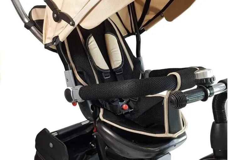 rower-trojkolowy-pro600-kremowy-stan-nowy