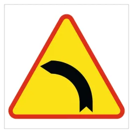 znak-drogowy-niebezpieczny-zakret-w-lewo-grube-pcv5-format-30x30cm