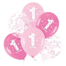 balony-na-roczek-rozowe-6-sztuk-400816