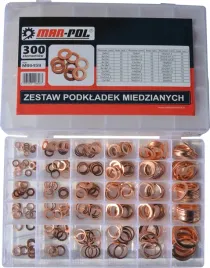 podkladki-miedziane-uszczelki-zestaw-podkladek-miedz-miedzianych-300-szt