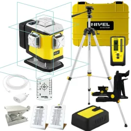 nivel-system-cl5b-laser-krzyzowy-niebieski-30m-bt-4x360-czujnik-statyw