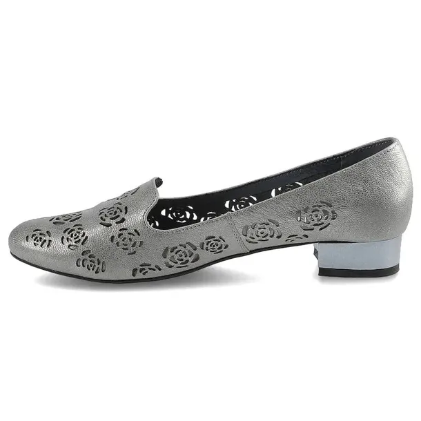 baleriny-exquisite-1032-grid-szary-marka-lanqier