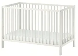 lozeczko-dzieciece-biale-120x60-cm-z-materacem-w-zestawie