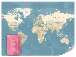 fototapeta-polityczna-mapa-swiata-po-polsku-tapeta-dla-dzieci-biura-150x105