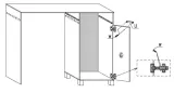 biurko-a9-105-cm-polki-szuflada-stan-nowy