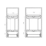 cargo-mini-hafele-chrom-40cm-2p-matrix-s-stan-nowy