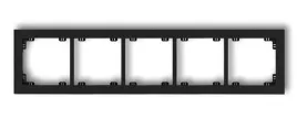 karlik-deco-ramka-pieciokrotna-czarna-12dr-5