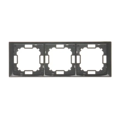simon-basic-ramka-potrojna-czarny-mat-bmrc3-49-stan-nowy