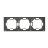 simon-basic-ramka-potrojna-czarny-mat-bmrc3-49-stan-nowy