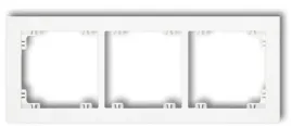 karlik-deco-ramka-potrojna-biala-dr-3