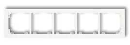 karlik-deco-ramka-pieciokrotna-biala-dr-5