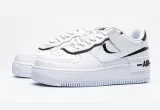 buty-nike-air-force-1-low-shadow-biale-czarne-stan-nowy