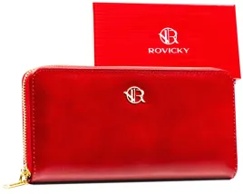 czerwony-portfel-damski-rovicky-skora-ekologiczna-pojemny-elegancki-duzy