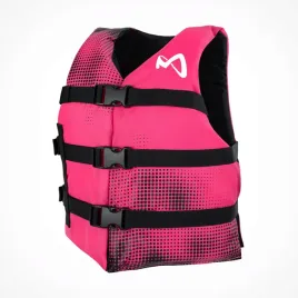 kamizelka-asekuracyjna-dziecieca-s200-sportsman-rozowa