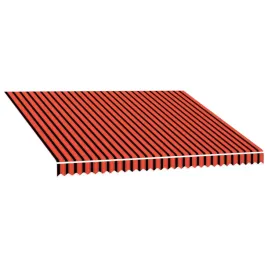 markiza-z-tkanina-4x3m-pomaranczowo-brazowa