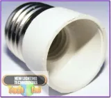 adapter-przejsciowka-gniazdo-e27-e14-stan-nowy