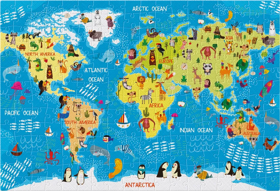 puzzle-250-elementow-kids-mapa-stan-nowy