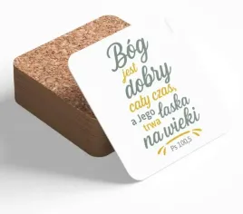 podstawka-korkowa-bog-jest-dobry-caly-czas