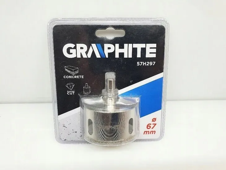 graphite-57h297-otwornica-wiertlo-diamentowe-do-gresu-67mm-zastosowanie-beton