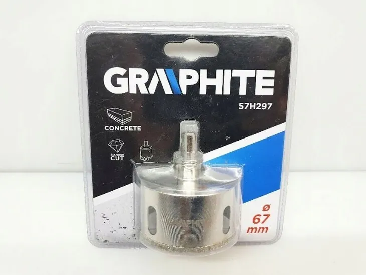 graphite-57h297-otwornica-wiertlo-diamentowe-do-gresu-67mm-srednica-67-mm