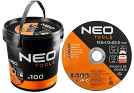 tarcza-tnaca-neo-tools-125-mm-1-mm-222-mm-do-metalu-inox-100-szt