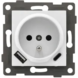 gniazdo-podtynkowe-biale-z-uziemieniem-bolcem-ladowarka-usb-c-do-ramki-230v