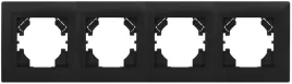 ramka-poczworna-czarna-do-gniazdka-wylacznika-kontaktu-classic