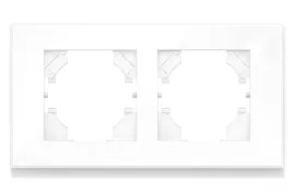 ramka-szklana-podwojna-biala-do-kontaktow-gniazdek-wylacznikow-szklo