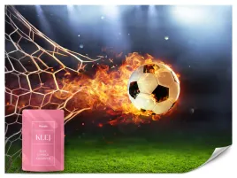 fototapeta-dla-dzieci-pilka-nozna-sport-ogien-dla-mlodziezy-wzor-3d-200x140