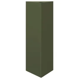 donica-ogrodowa-oliwkowa-trojkatna-30x26x75-cm-stal