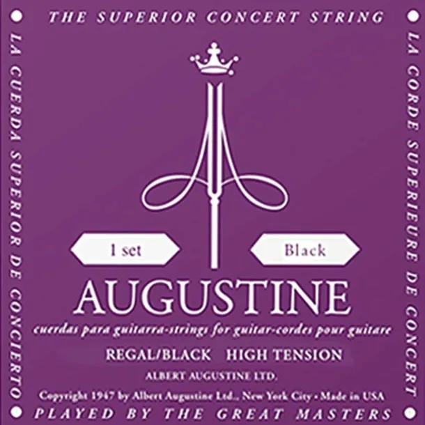 struny-augustine-regal-black-high-low