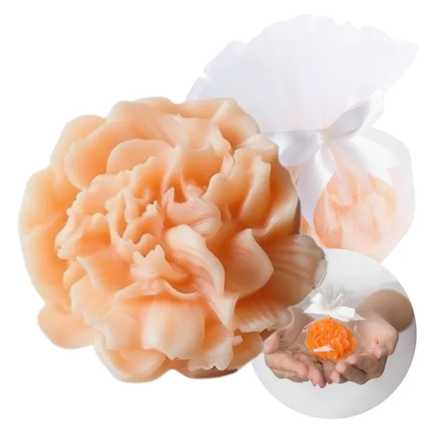 Podziękowania dla gości ślub 18 urodziny roczek baby shower świeca goździk