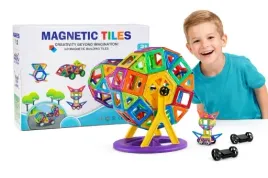 kreatywne-klocki-magnetyczne-dla-dzieci-130-sztuk-magnetic-tiles-3d