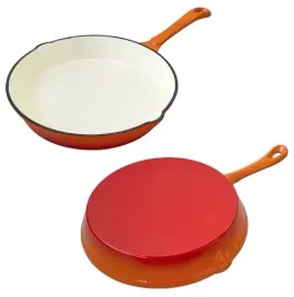 patelnia-zeliwna-krisberg-emaliowana-czerwona-30-cm