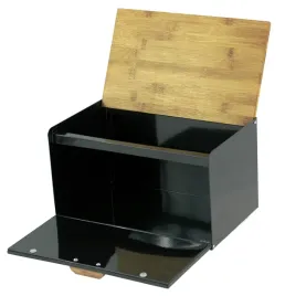 tadar-chlebak-metalowy-geometric-355-x-215-x-21-cm-czarny