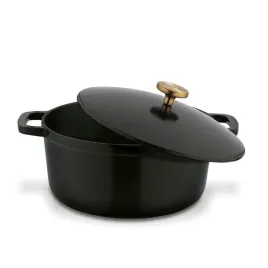 gesiarka-zeliwna-emaliowana-5-l-okragla-czarna-starke-pro