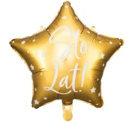 balon-foliowy-sto-lat-40cm-zloty