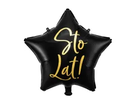 balon-foliowy-sto-lat-40cm-czarny