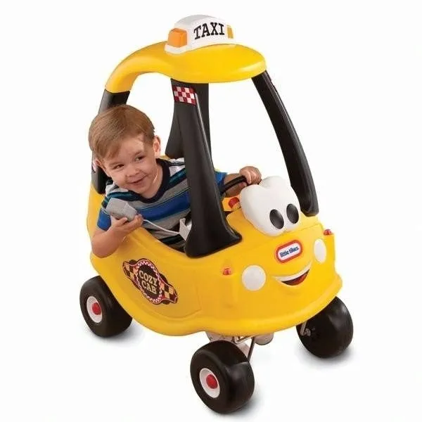 Jeździk Pchacz Little Tikes Cozy Coupe Taksówka Żółta 172175 Pchacz TAXI