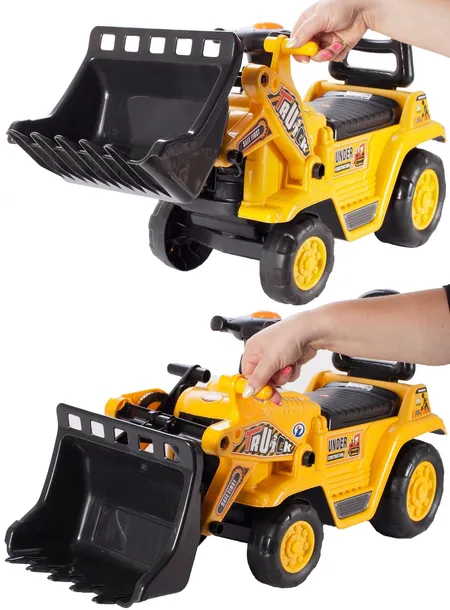 jezdzik-malplay-107950-zolty-wiek-dziecka-2-lata-waga-z-opakowaniem-2-8-kg