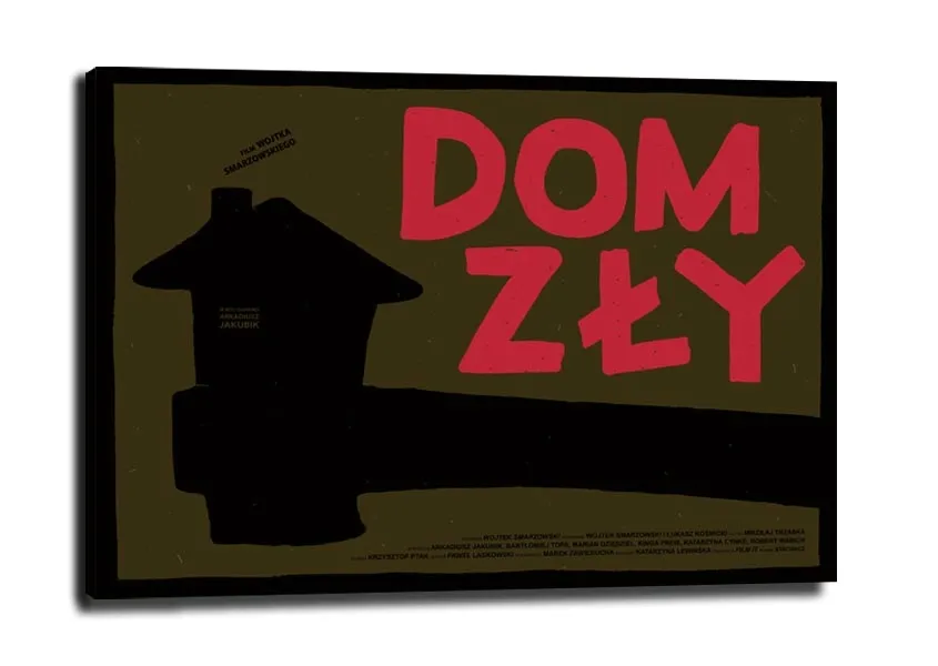 dom-zly-obraz-na-plotnie-30x20-cm
