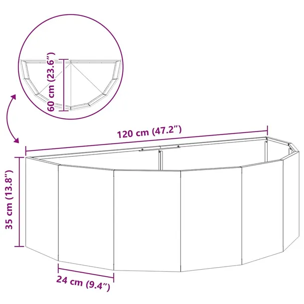 donica-bialy-120-x-60-x-35-cm-stal-stan-nowy-wysokosc-produktu-35-cm