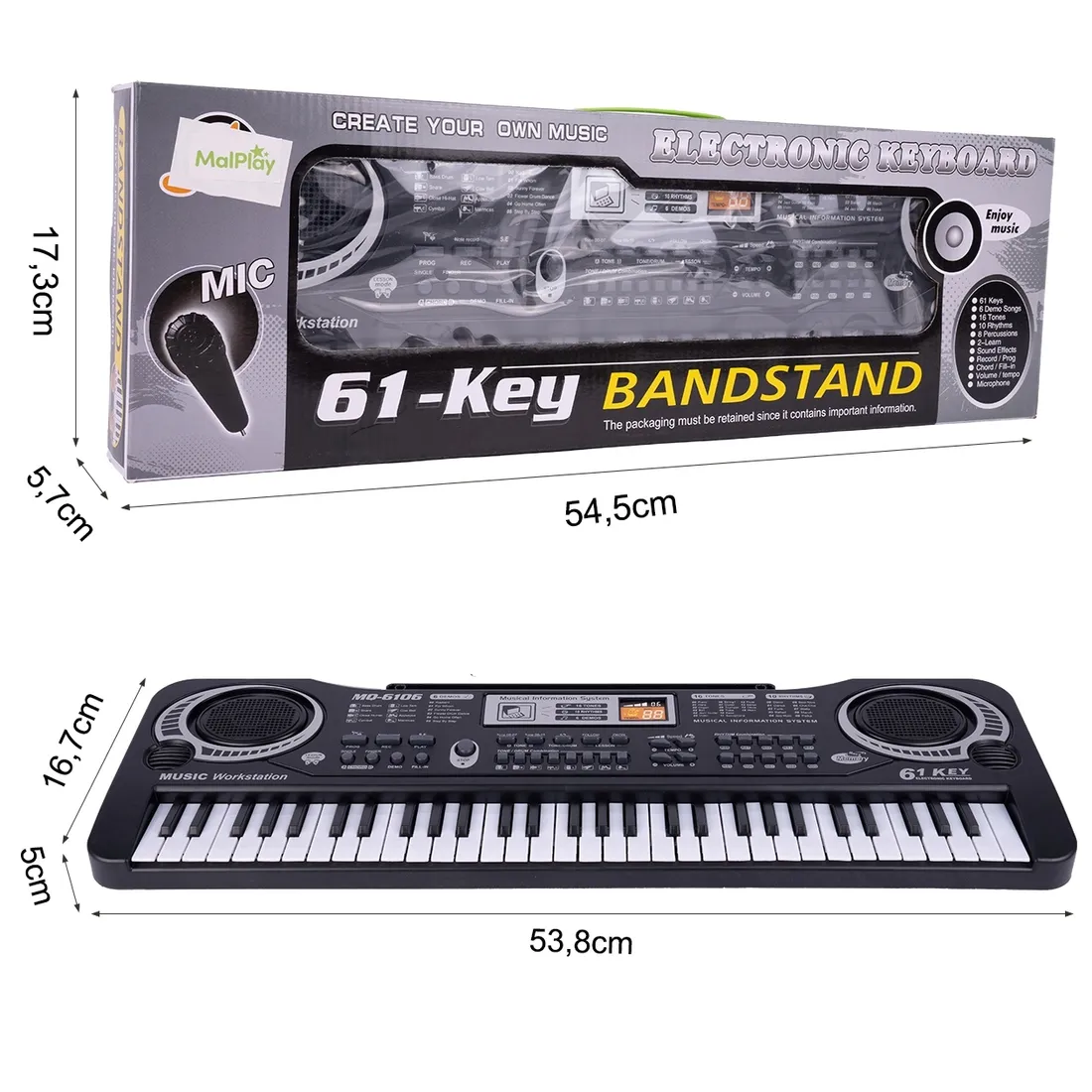 keyboard-malplay-mq-6106-zasilanie-sieciowe