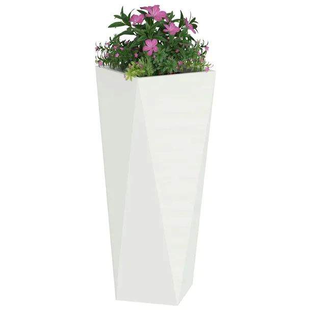 donica-bialy-30-x-30-x-75-cm-stal-kolor-bialy