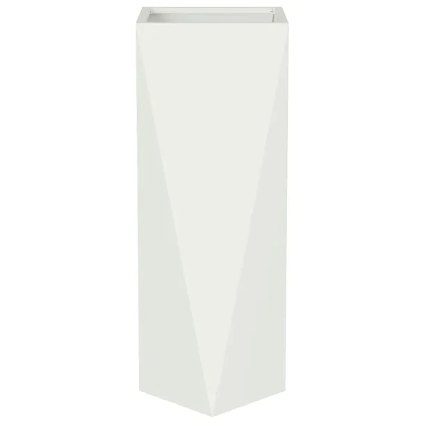 donica-bialy-30-x-30-x-75-cm-stal-wysokosc-produktu-75-cm