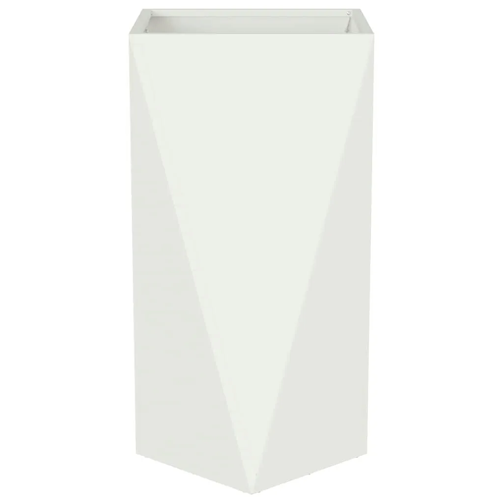 donica-bialy-40-x-40-x-75-cm-stal-stan-nowy