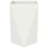 donica-bialy-50-x-50-x-75-cm-stal-wysokosc-produktu-75-cm