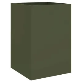 donica-dekoracyjna-stalowa-oliwkowa-zielen-52x48x75-cm